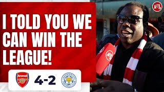 Arsenal 4-2 Leicester | I Told You We Can Win The League! (Belgium)