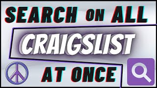 How To Search On All Craigslist At Once