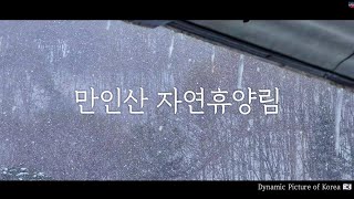 DynapicKorea 🇰🇷  대전 만인산 자연휴양림 드론 풍경. The drone scenery of the Maninsan Natural Recreation Forest. 🚁