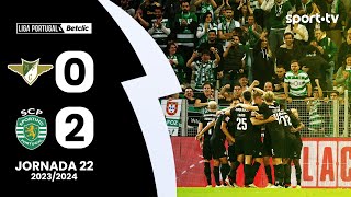Resumo: Moreirense 0-2 Sporting - Liga Portugal Betclic | sport tv
