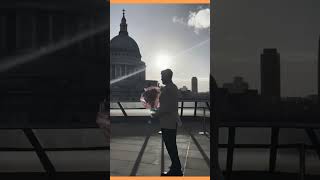 ශලනිගේ london wedding proposal එක#shorts