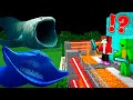 EL GRAN MAJA and Bloop Monster near Bermuda Triangle vs Security House in Minecraft! JJ and Mikey