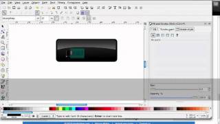 Glossy buttons in inkscape