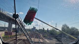 Pendeltåg Stockholm City-Nynäshamn sommaren #pendeltåg #dashcam #sl #traindriversview #järnväg