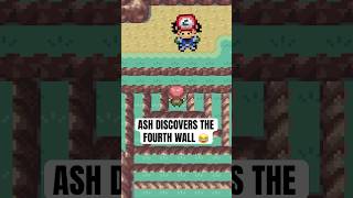Ash Ketchum discovers the fourth wall 😂 #pokemon #shorts