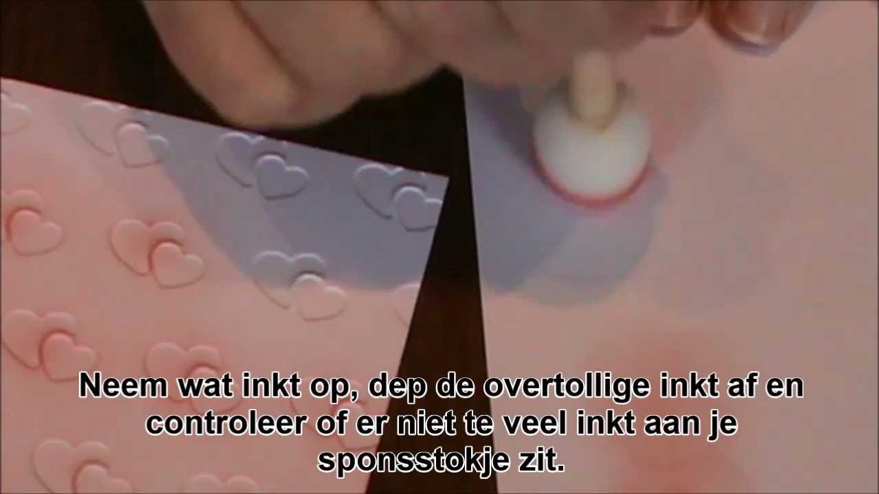 Embossing Folders Bewerken Youtube