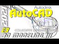 E3 AutoCAD 2021 - 3D Modeling Tutorial - Forged Ratchet Body