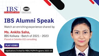 Alumni Advice: Hear What Ms. Ankita Saha Has to Say About IBS!