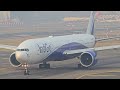 indigo airlines largest aircraft boeing 777 300er takeoff mumbai airport bom plane spotting