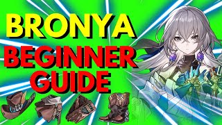 How to BUILD Bronya for BEGINNER (Beginner Guide) | Honkai Star Rail