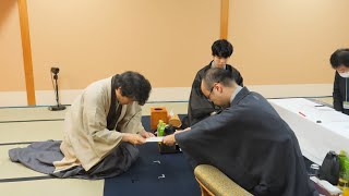 渡辺明九段が手を封じる 藤井聡太王位 第2局1日目が終了