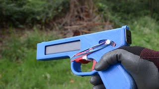 Test Fire: Songbird 3D Printed Pistol With Metal Barrel Liner Upgrade