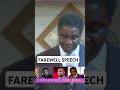 BISHOP DAVID ABIOYE'S FAREWELL SPEECH