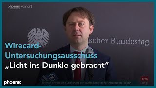 Statements zur Sitzung des Wirecard Untersuchungsausschußes am 22.04.21