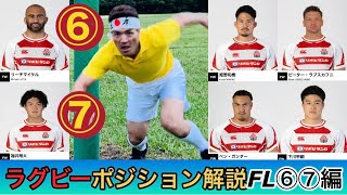 「ラグビーポジション解説フランカー⑥⑦編」頑張れラグビー日本代表