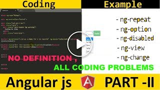 Angular js directives 🔥| angular js tutorial Part 2| 🔥 coding ka kida