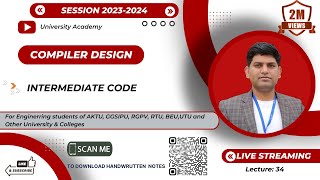 CD34: Intermediate Code Generation in Compiler | Postfix Notation | Syntax Tree |Three Address Code