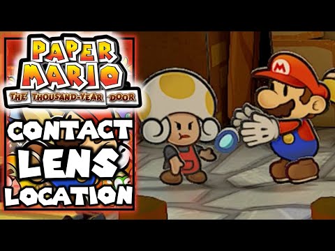 How to Get the Contact Lens in Paper Mario: The Thousand-Year Door for Nintendo Switch