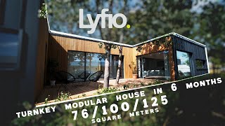 Lyfio.eu - a turnkey, modular house in 6 months