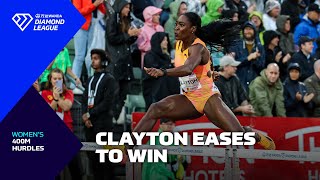 Rushell Clayton tops Jamaican 1-2-3 in Oslo 400m hurdles