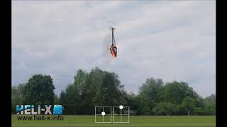 Matthew de Wilde is testing the Whiplash 730 E in HELI-X.