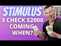 FINALLY! MORE CHECKS $2000 Second Stimulus Check Update SSI SSDI PUA + Unemployment Benefits