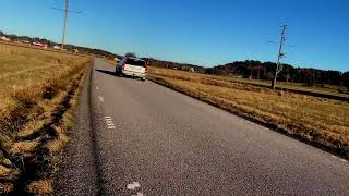 340HP Volvo V70R -Acceleration and flyby- 5 cylinder sound