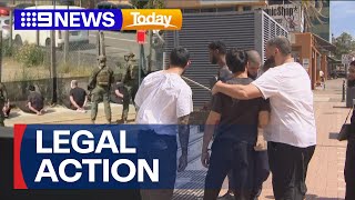 Seven men arrested by counter-terrorism police to take legal action | 9 News Australia