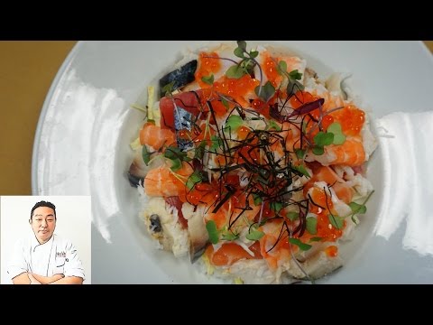 $200 Chirashi Dish - How To Make Sushi Series $200 Chirashi Dish - How To Make Sushi Series