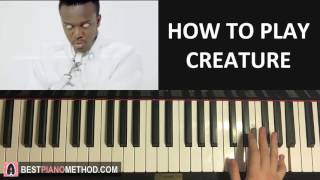 HOW TO PLAY - K.S.I - Creature (Piano Tutorial by Amosdoll)