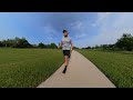 Insta360 X4 Test Footage - Running in ASICS Novablast 4 Platinum