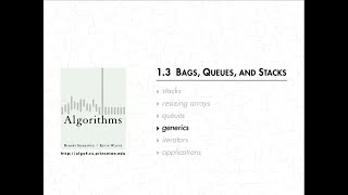 Lecture 16: Using Generics in Stack and Queue Implementations | Generics in Data Structures |
