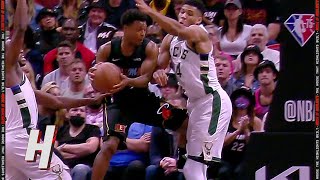 Kyle Lowry goes Draymond Green & hits Giannis with a knee