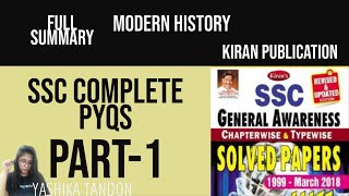 SSC Complete PYQS || Yashika Tandon