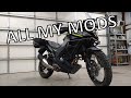 Kawasaki Versys X300 - All My Mods