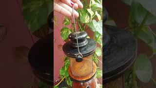 ചിരട്ട കൊണ്ടുളള പുരാതനമായ  വിളക്ക് ..coconut shell lamp.#shorts #youtube shorts #