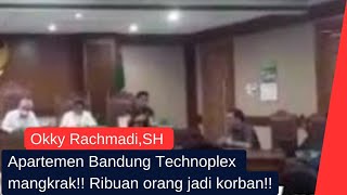 Apartemen Bandung Technoplex Living Mangkrak ❗Ribuan Konsumen Jadi Korban ‼️