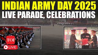 Army Day Parade LIVE | Indian Celebrates 77th Army Day | Tribute To Bravehearts