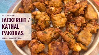 Jackfruit Pakoras | Kathal Pakoda | Crispy Panasa Pakoda | Jackfruit Recipe | Jackfruit Recipes