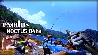 TESTER LURE TERBARU DARI EXODUS NOCTUS 84HS|| DI SPOT YANG DI HUNI PREDATOR GIANT TREVALLY #35