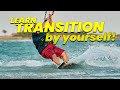 Kitesurfing transition in  3 steps