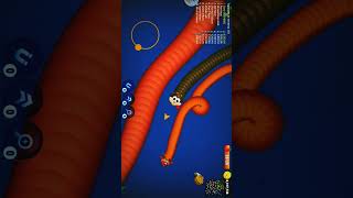 🐍 Worms Zone magic slither snake kill giant snake epic moments #shorts #trending #wormszone #worms