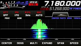 JH7MQD - IU1DOF Create 730 Yaesu FTdx10