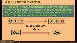 6.1.1. Cellular control a) Gene mutations