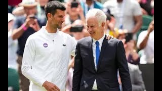 John McEnroe leaps to Novak Djokovic defence after 'outr@geous' scenes - 'Deserves love'