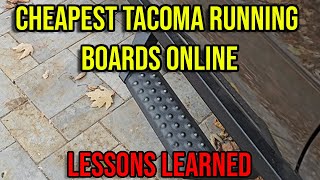 SMANOW Toyota Tacoma Running Board Review. The Cheapest Running Boards Online.