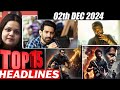 Top 15 Big News of Bollywood | 2ND DECEMBER 2024 | Salman Khan , Ramayana, Sunny Deol, Amir Khan