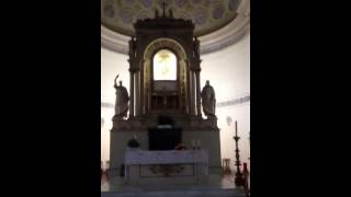 Inside church in Montecastello Italy