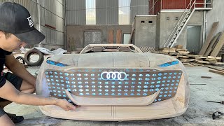 Dad Builds Audi Skysphere For His Daughter [Part 1]