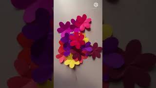 🌿easy flower basket//paper basket #shorts #art #diy #craft #flowers #decoration #design #creative🌸🌺🌼